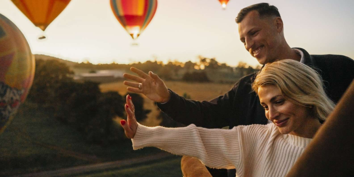 Hot Air Balloon Ride Experience for You Two