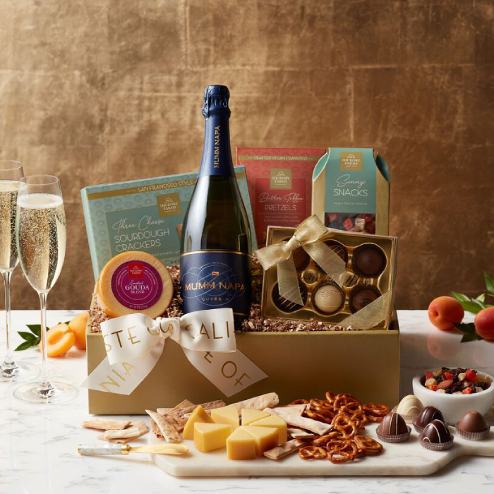 Gourmet Treats and Fine Wine as Gifts for Mother's Birthday