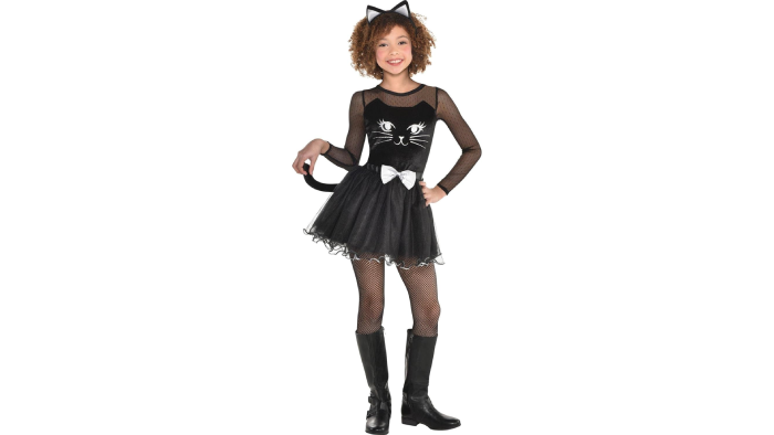 Black Cat Costumes for 11-Year-Olds on Halloween