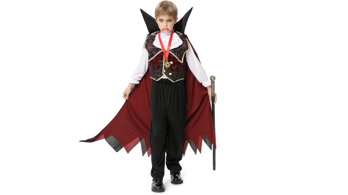 Vampire Costumes for 11-Year-Olds on Halloween