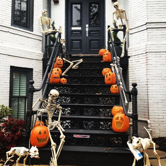 Halloween-Themed Doorway Decor Suggestions
