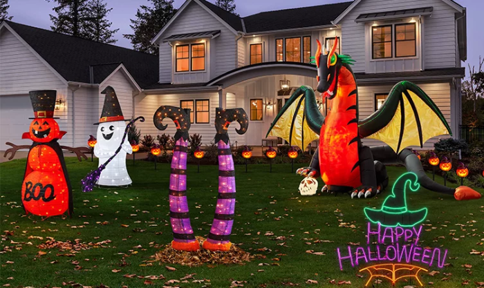 Halloween Outdoor Setup Inspiration